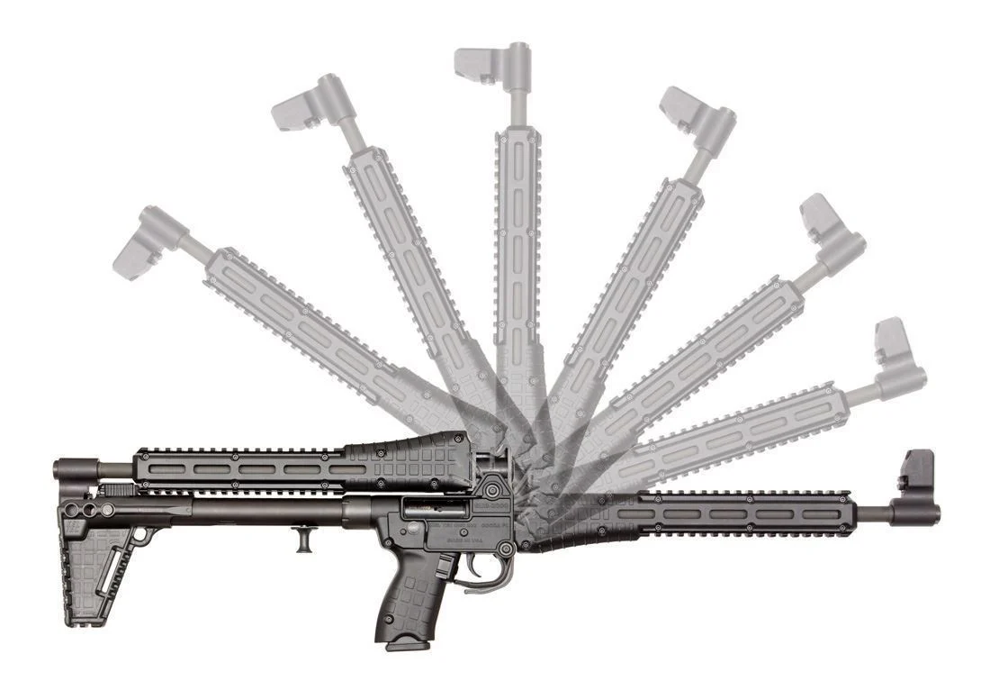 KelTec SUB-2000 G2 9mm Rifle 10rd M-LOK M&P Mags Adj Stock Blued Tan Finish - Image 3