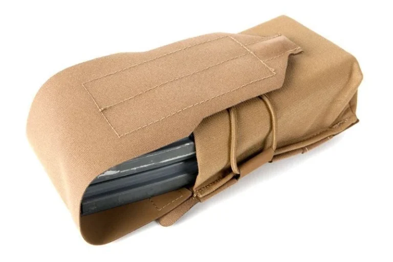 Blue Force Gear-Double M4 Mag Pouch - Classic style with flap - Coyote Brown