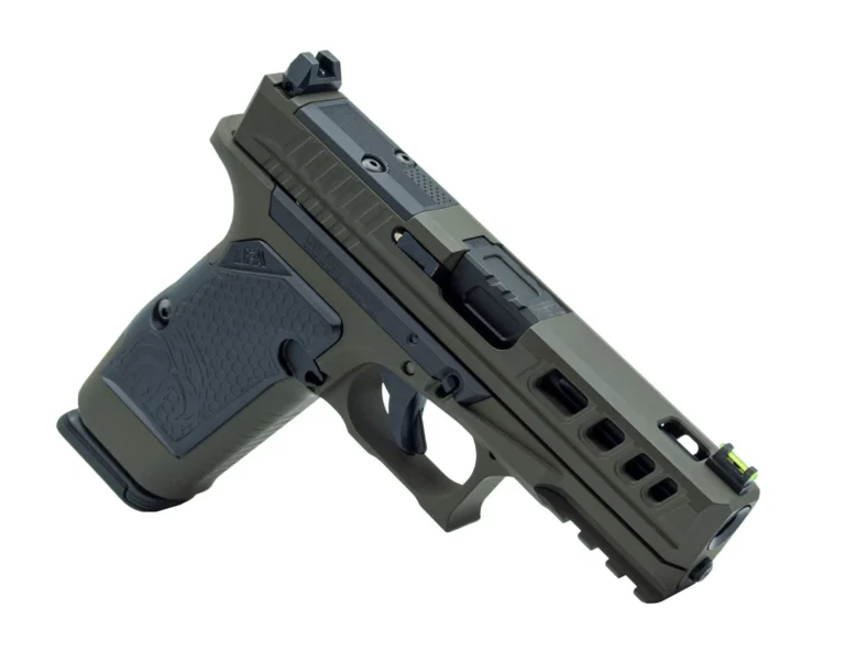 LFA LF AMPX Pistol G19X Frame 9mm 3.9 in. Barrel 17Rd OD green