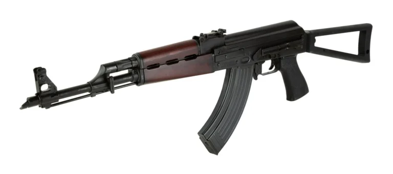 Zastava ZPAPM70 Semi-Auto AK47 Rifle 7.62x39 Blood Red Handguard Fixed Triangle Stock 30rds