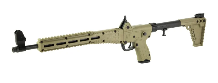 KelTec Sub-2000 9mm Carbine Glock 17 10rd Magazine Blued Tan Finish