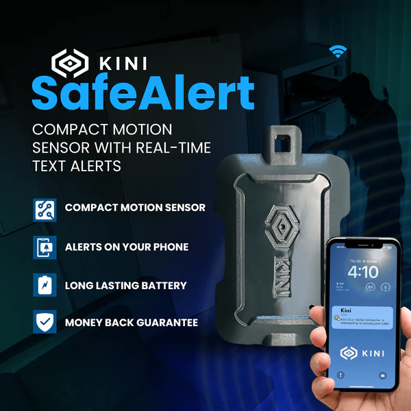 Wireless Motion Sensor with Real-Time SMS Alerts | 24/7 Smart Security by Kinisium - Image 2