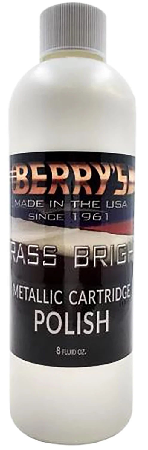 Berry's 56236 Brass Bright Polish 8 oz. Bottle
