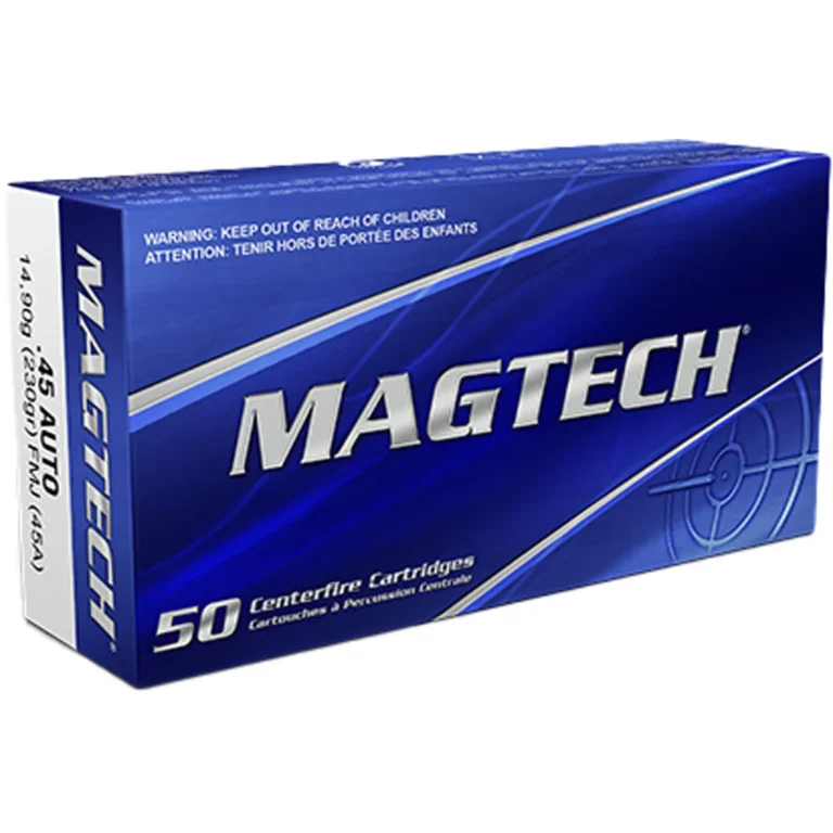 Magtech Pistol Ammo 45 Auto 230 gr. FMJ 50 rd.