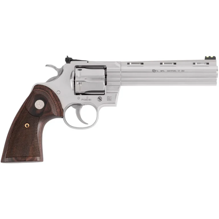 Colt Target Python Revolver 357 Mag 6 in. Stainless 6 rd.