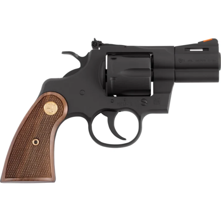 Colt Python Revolver 357 Mag 2.5 in. Matte Blue Walnut Grip 6rd.