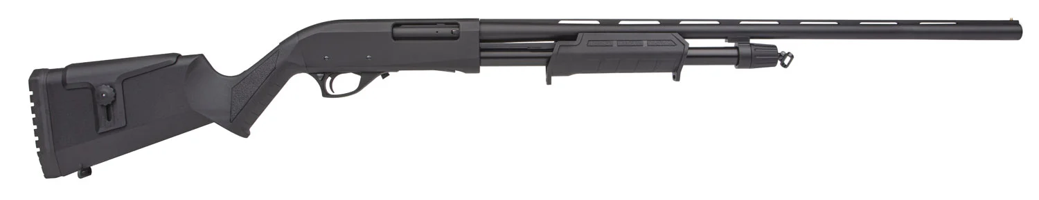 Rock Island PA20H26 All Generations 20 Gauge 3" 5+1 26" Black Anodized Contoured/Smooth Bore/Vent Rib Barrel, Black Fixed w/Adjustable Cheek Rest Stock