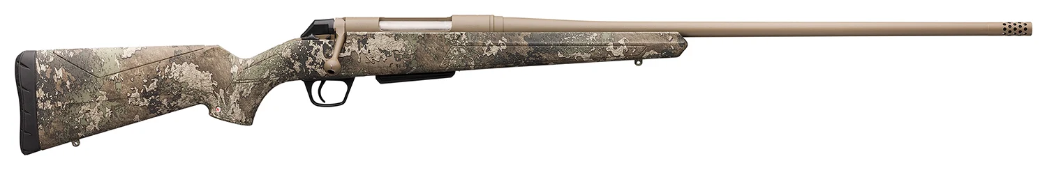 Winchester Guns 535773294 XPR Hunter 6.5 PRC 3+1 Cap 24" MB Flat Dark Earth Perma-Cote Rec TrueTimber Strata Stock Right Hand with MOA Trigger System (Full Size) No Sights