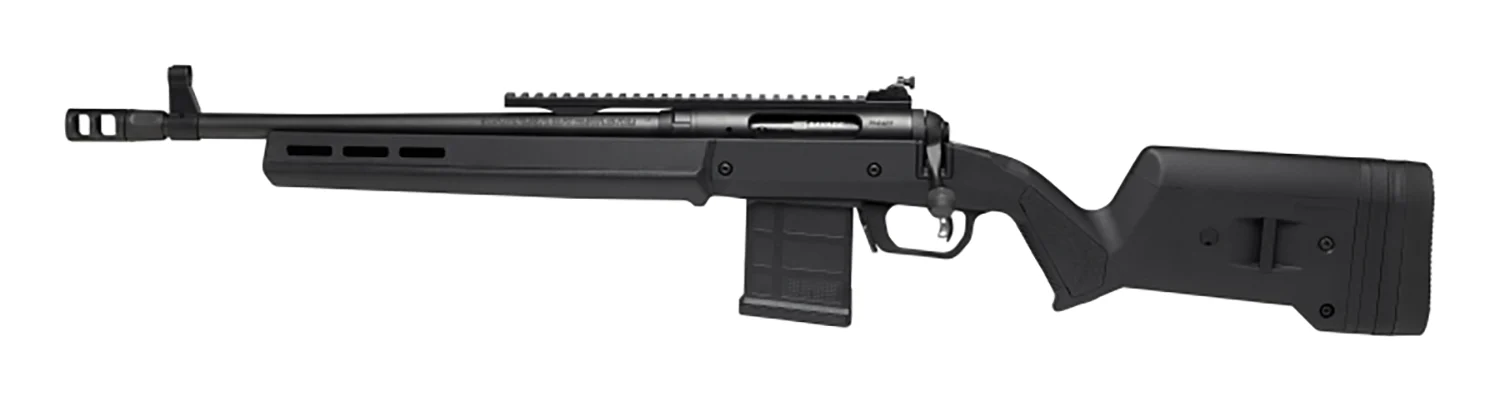 Savage Arms 58180 110 Scout Full Size 6.5 Creedmoor 10+1 16.50" Matte Black Threaded Barrel, Picatinny Rail Carbon Steel Receiver, Black Magpul Hunter Synthetic Stock, Left Hand