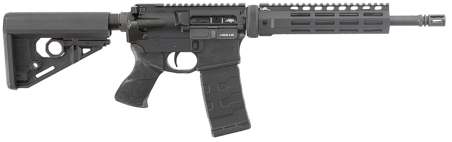 Larue Tactical LT1555612MLOK LT15 MLOK 5.56 30+1 12" Stealth Barrel Black Right Hand