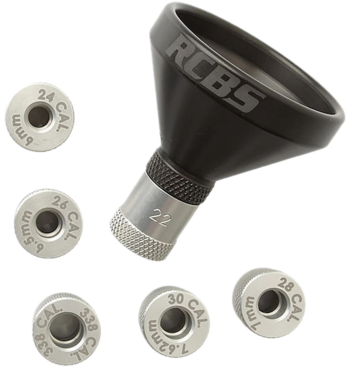 RCBS 98820 MatchMaster Powder Funnel Kit Aluminum