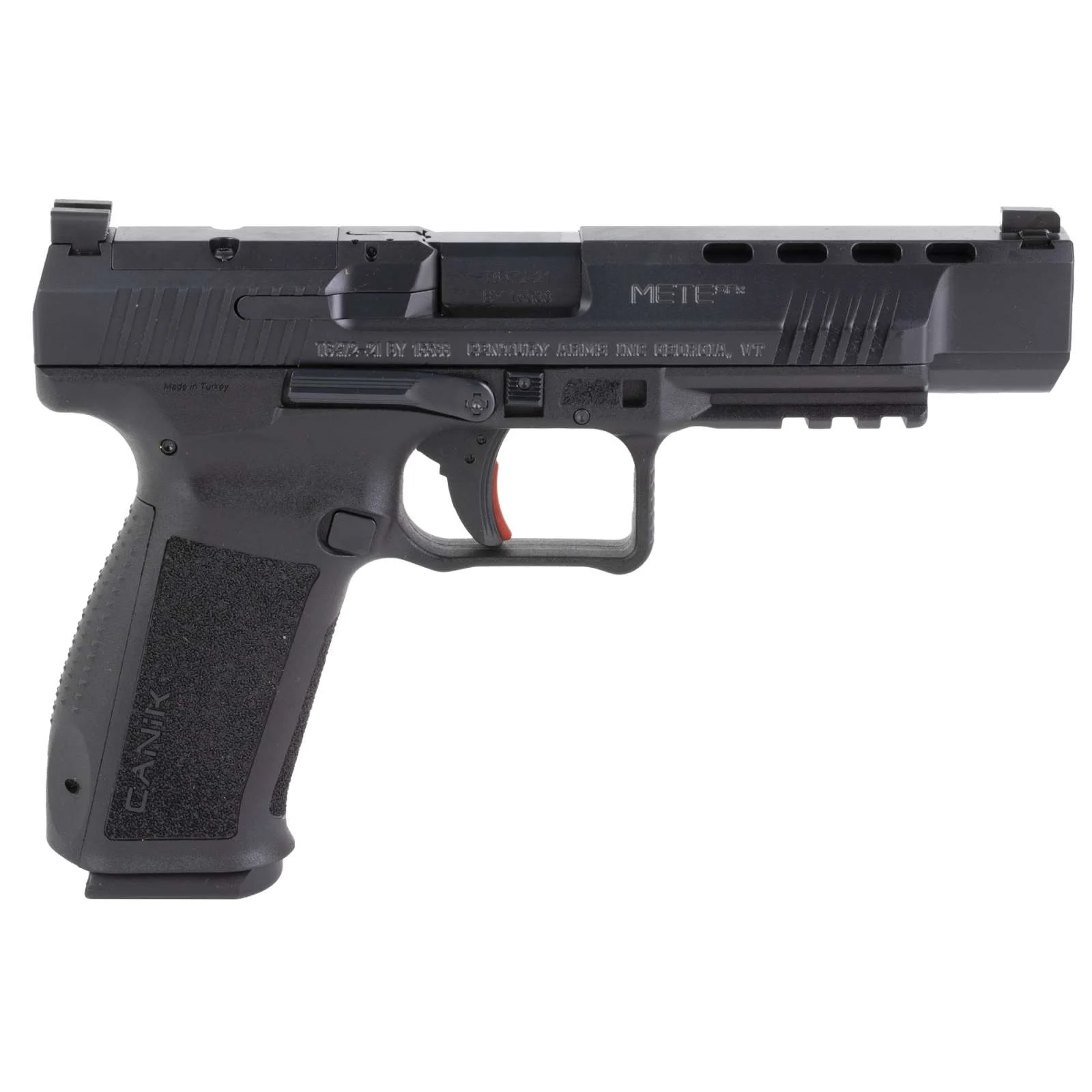 CENTURY CANIK METE SFX 9MM BLK PSTL 5.2" BRL 1-18RD 1-20RD MAG