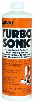 LYMAN TURBO SONIC CASE - CLEANING SOLUTION 32OZ BOTTLE
