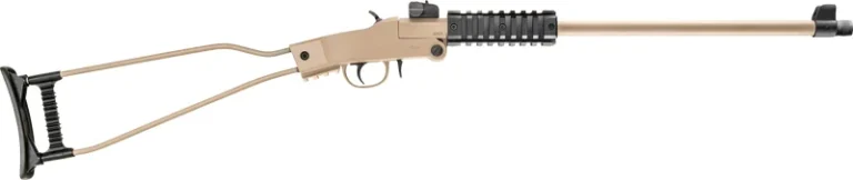 CHIAPPA LITTLE BADGER 22LR - 1/2X28" THREADED DESERT SAND