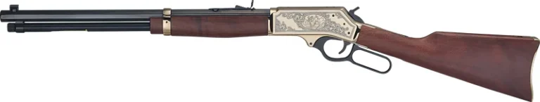 HENRY H9 BRASS SIDE GATE 30-30 - 20" BRASS WALNUT WILDLIFE ED.