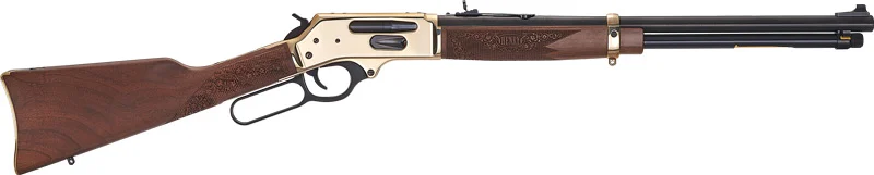 HENRY SIDE GATE LEVER 360 - BUCKHAMMER 20" WALNUT