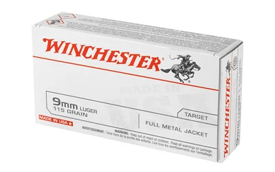 WIN USA 9MM 115GR FMJ 50/500 - Image 3