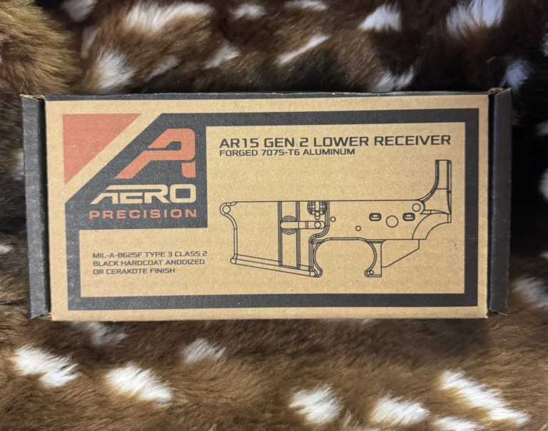 AR-15 Gen 2 Stripped Lower Receiver by Aero Precision
