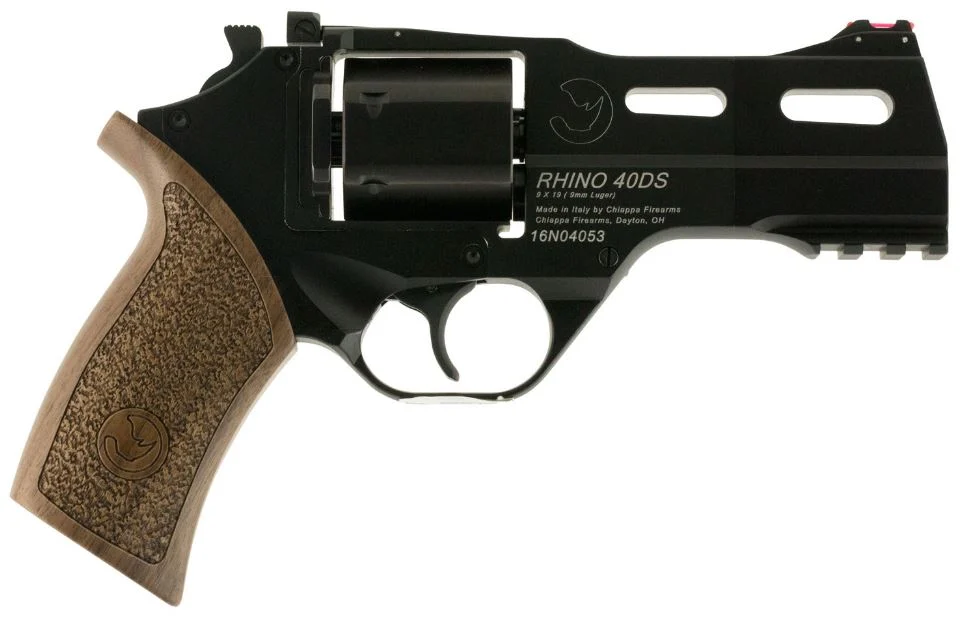 CHIAPPA FIREARMS RHINO 40DS 9MM 4" BLK ADJ
