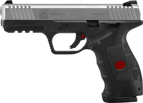 SAR USA SAR9 PISTOL 9MM - 4.4" BBL 17RD MAG STAINLESS - Image 2