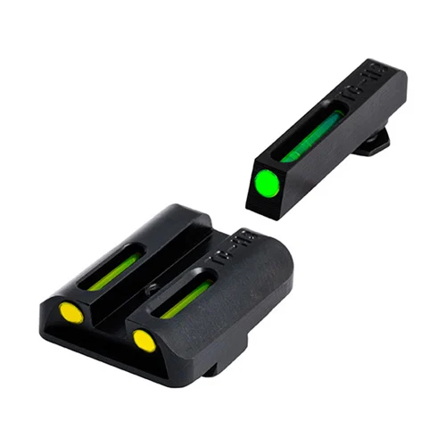 TFO TRITIUM/FIBER-OPTIC DAY/NIGHT SIGHT - GLOCK HIGH, GREEN/YELLOW