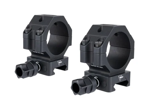 SCOPE RINGS W/ Q-LOC - BLACK, MEDIUM, FITS 35MM TUBES, 1.1"H