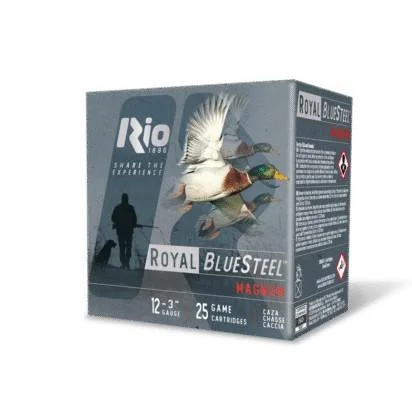 Rio Royal BlueSteel Magnum High Velocity Shotshells 12ga 3" 1 1/5oz #2 25/ct