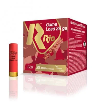 Rio Heavy Field Shotshells 28 ga 2-3/4" 1oz #8 25/ct