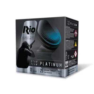 Rio Star Team Evo Platinum Shotshell 12ga 2-3/4" 1-1/8"oz 1235 fps #7.5 25/ct