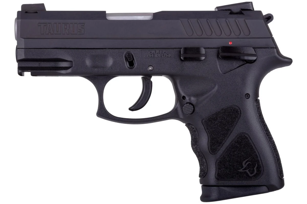 Taurus TH9C Handgun 9mm Luger 13rd/17rd Magazines 3.54" Barrel Black Slide/Black Grip