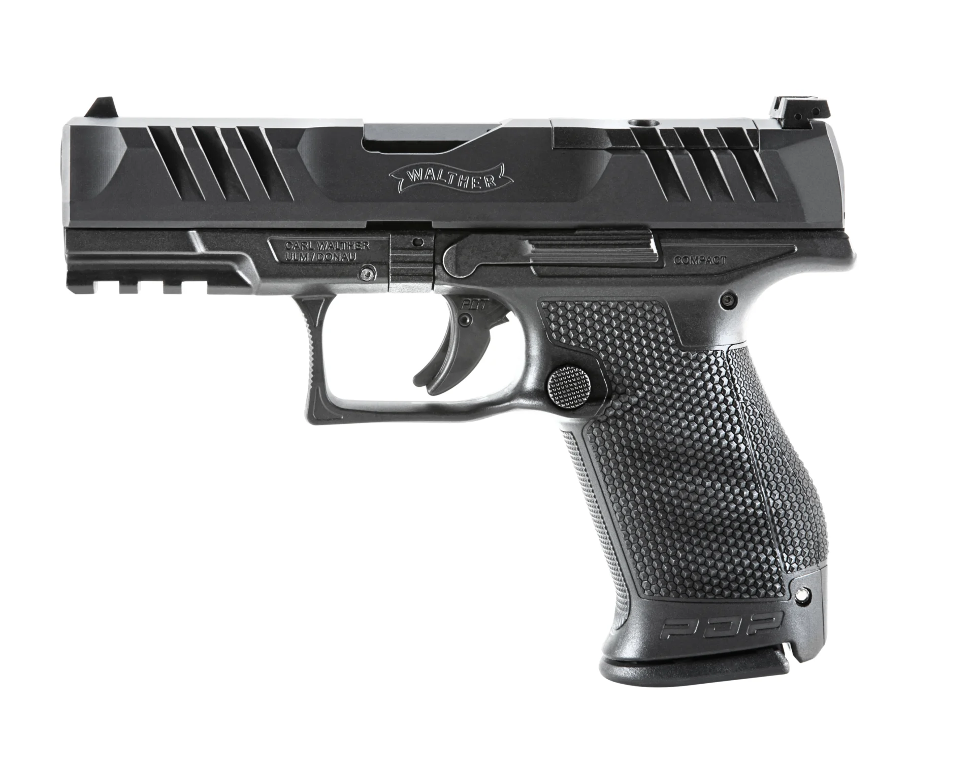 WALTHER PDP COMPACT 9MM PISTOL 4" 2-10RD MAGS CALI COMPLIANT