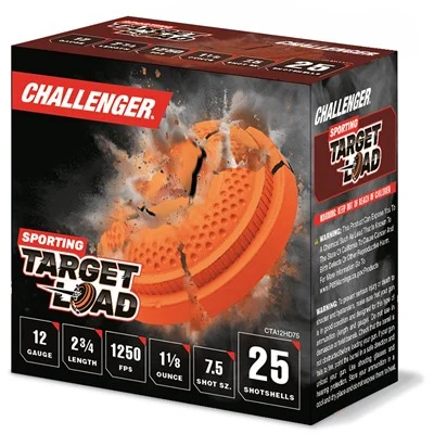 FIRST CLASS TRG LD 12GA 2-3/4'' 1-1/8OZ #7.5 1250FPS 250/CASE