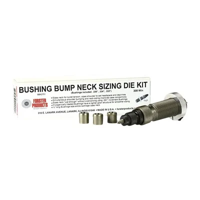6MM CREEDMOOR BUSHING BUMP NECK DIE KIT