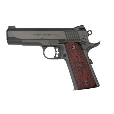 COMBAT COMMANDER 9MM LUGER 4.25'' BBL (1)9RD MAG BLUED