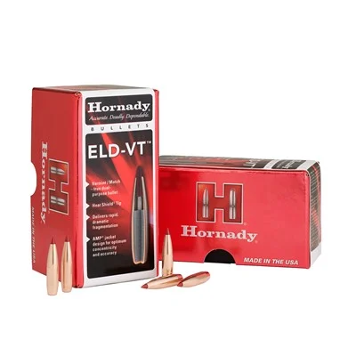 ELD-VT 6.5MM (0.264'') 100GR POLYMER TIPPED BOATTAIL 100/BOX