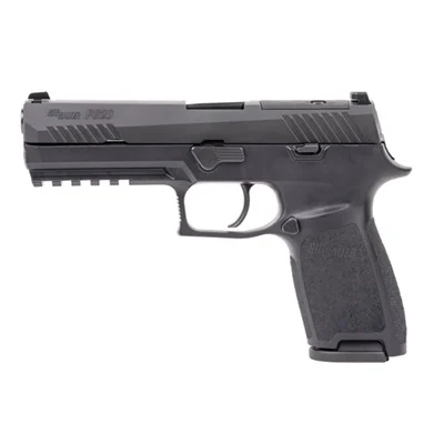 P320 FULL-SIZE 9MM LUGER 4.7'' BBL (2)17RD MAGS BLACK
