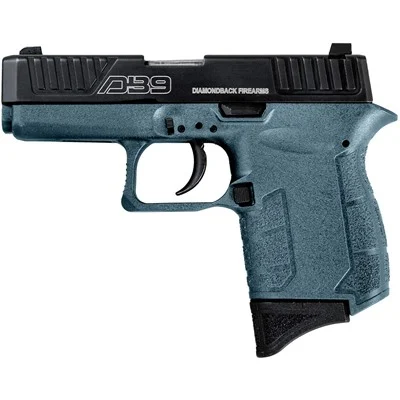 DB9 GEN 4 9MM LUBER 3.1'' BBL (1)6RD MAG BLACK/JJ BLUE
